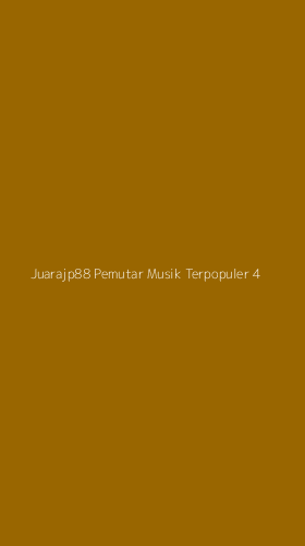 Tampilan Antarmuka Aplikasi Juarajp88 Pemutar Musik Terpopuler - 4