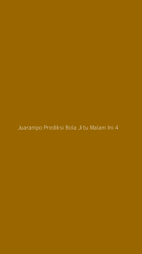 Tampilan Antarmuka Aplikasi Juarampo Prediksi Bola Jitu Malam Ini - 4