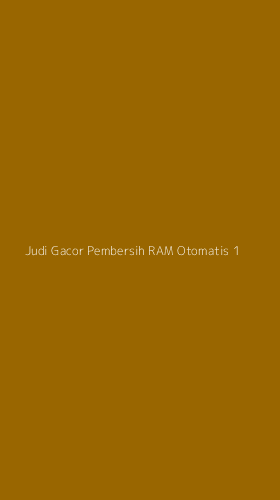 Tampilan Antarmuka Aplikasi Judi Gacor Pembersih Ram Otomatis - 1
