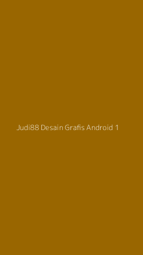 Tampilan Antarmuka Aplikasi Judi88 Desain Grafis Android - 1