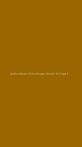 Tampilan Antarmuka Aplikasi Judilive Bandar Online Dengan Winrate Tertinggi - 4