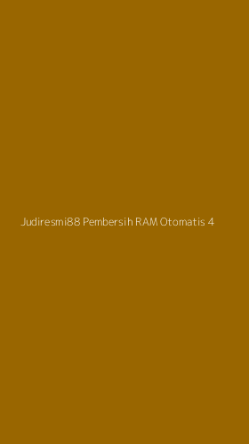 Tampilan Antarmuka Aplikasi Judiresmi88 Pembersih Ram Otomatis - 4