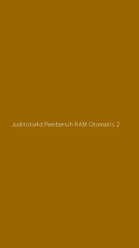 Tampilan Antarmuka Aplikasi Juditoto4d Pembersih Ram Otomatis - 2