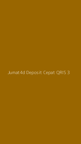 Tampilan Antarmuka Aplikasi Jumat4d Deposit Cepat Qris - 3