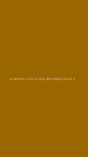 Tampilan Antarmuka Aplikasi Jumbototo Online Apk Mod Bebas Iklan - 3