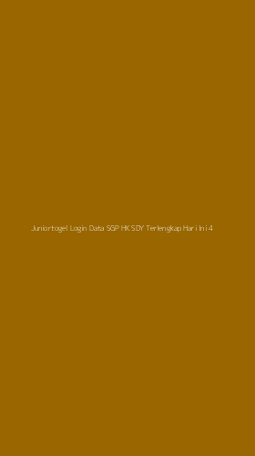 Tampilan Antarmuka Aplikasi Juniortogel Login Data Sgp Hk Sdy Terlengkap Hari Ini - 4