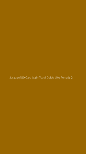 Tampilan Antarmuka Aplikasi Juragan189 Cara Main Togel Colok Jitu Pemula - 2