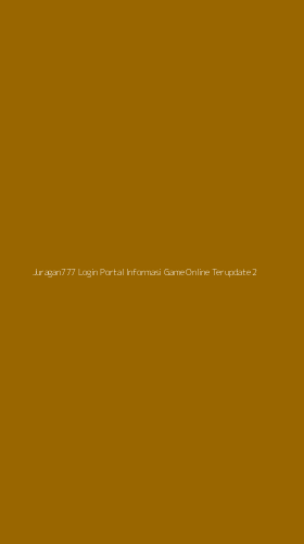 Tampilan Antarmuka Aplikasi Juragan777 Login Portal Informasi Game Online Terupdate - 2
