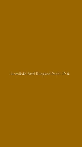 Tampilan Antarmuka Aplikasi Jurasik4d Anti Rungkad Pasti Jp - 4