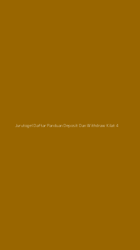 Tampilan Antarmuka Aplikasi Jurutogel Daftar Panduan Deposit Dan Withdraw Kilat - 4