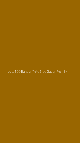 Tampilan Antarmuka Aplikasi Juta100 Bandar Toto Slot Gacor Resmi - 4
