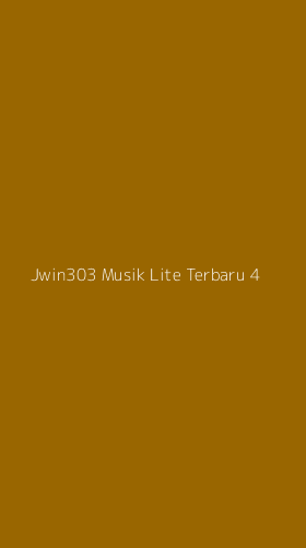 Tampilan Antarmuka Aplikasi Jwin303 Musik Lite Terbaru - 4