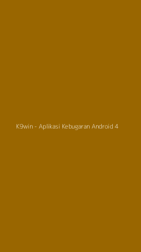 Tampilan Antarmuka Aplikasi K9win - Aplikasi Kebugaran Android - 4