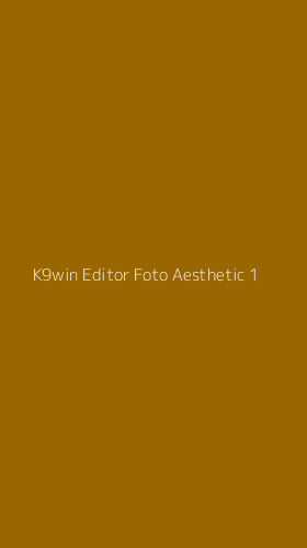Tampilan Antarmuka Aplikasi K9win Editor Foto Aesthetic - 1
