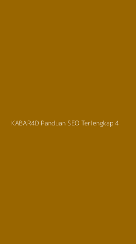 Tampilan Antarmuka Aplikasi Kabar4d Panduan Seo Terlengkap - 4