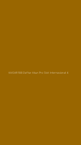 Tampilan Antarmuka Aplikasi Kaisar188 Daftar Akun Pro Slot Internasional - 4