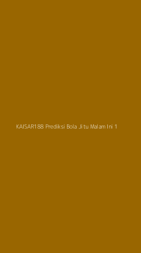 Tampilan Antarmuka Aplikasi Kaisar188 Prediksi Bola Jitu Malam Ini - 1
