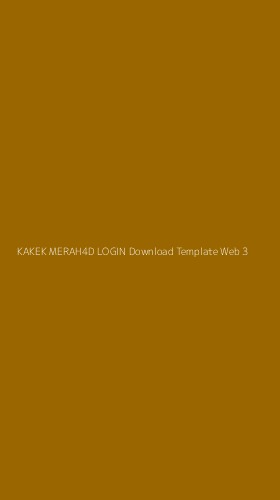 Tampilan Antarmuka Aplikasi Kakek Merah4d Login Download Template Web - 3