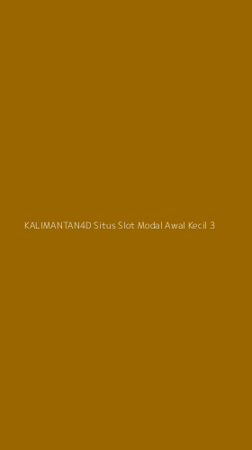 Tampilan Antarmuka Aplikasi Kalimantan4d Situs Slot Modal Awal Kecil - 3