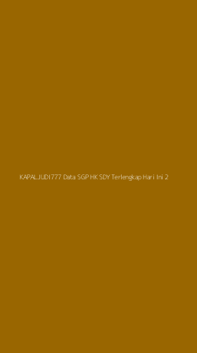Tampilan Antarmuka Aplikasi Kapaljudi777 Data Sgp Hk Sdy Terlengkap Hari Ini - 2