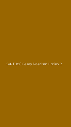 Tampilan Antarmuka Aplikasi Kartu88 Resep Masakan Harian - 2