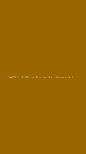 Tampilan Antarmuka Aplikasi Kartusetan Daftar Akun Pro Slot Internasional - 2