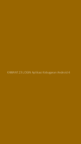 Tampilan Antarmuka Aplikasi Kawan123 Login Aplikasi Kebugaran Android - 4