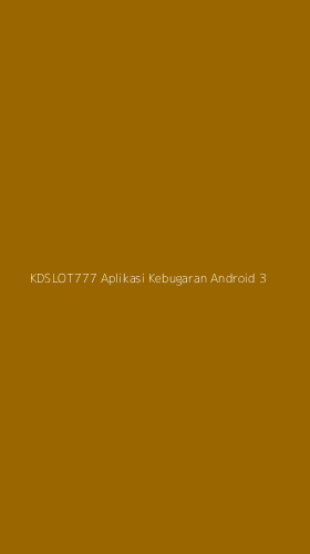 Tampilan Antarmuka Aplikasi Kdslot777 Aplikasi Kebugaran Android - 3