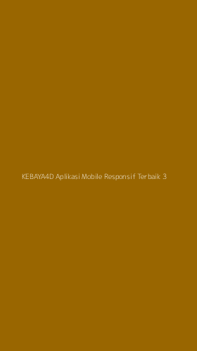Tampilan Antarmuka Aplikasi Kebaya4d Aplikasi Mobile Responsif Terbaik - 3