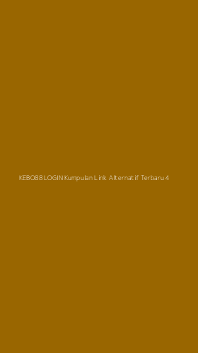 Tampilan Antarmuka Aplikasi Kebo88 Login Kumpulan Link Alternatif Terbaru - 4