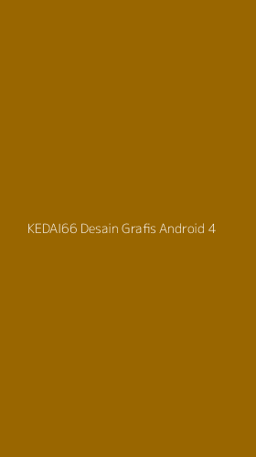 Tampilan Antarmuka Aplikasi Kedai66 Desain Grafis Android - 4