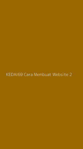 Tampilan Antarmuka Aplikasi Kedai69 Cara Membuat Website - 2