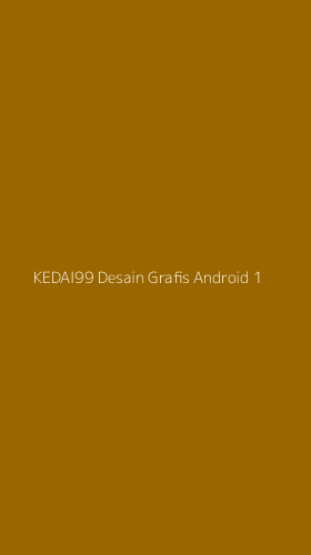 Tampilan Antarmuka Aplikasi Kedai99 Desain Grafis Android - 1