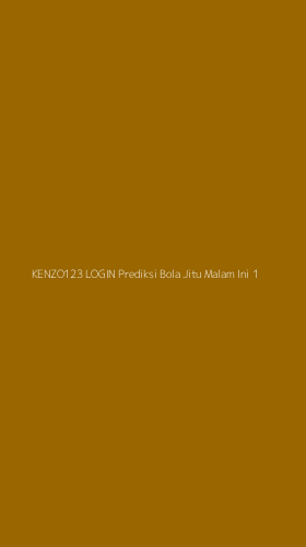 Tampilan Antarmuka Aplikasi Kenzo123 Login Prediksi Bola Jitu Malam Ini - 1