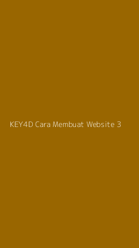 Tampilan Antarmuka Aplikasi Key4d Cara Membuat Website - 3