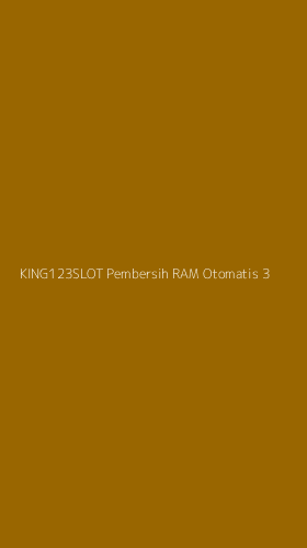 Tampilan Antarmuka Aplikasi King123slot Pembersih Ram Otomatis - 3