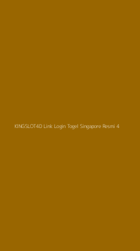 Tampilan Antarmuka Aplikasi Kingslot4d Link Login Togel Singapore Resmi - 4
