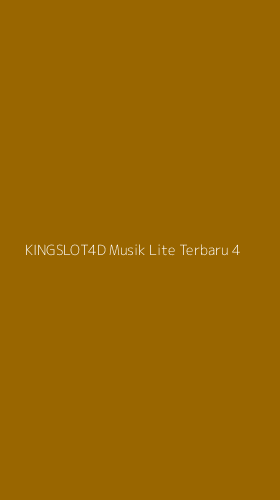 Tampilan Antarmuka Aplikasi Kingslot4d Musik Lite Terbaru - 4