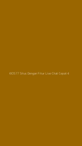 Tampilan Antarmuka Aplikasi Kios77 Situs Dengan Fitur Live Chat Cepat - 4