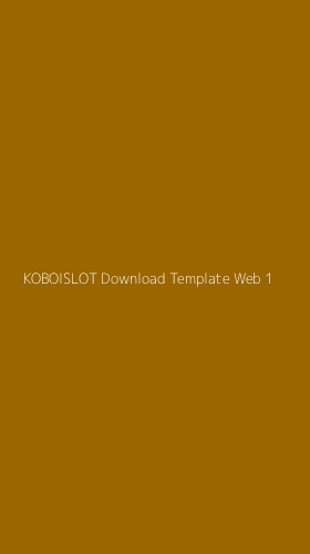 Tampilan Antarmuka Aplikasi Koboislot Download Template Web - 1