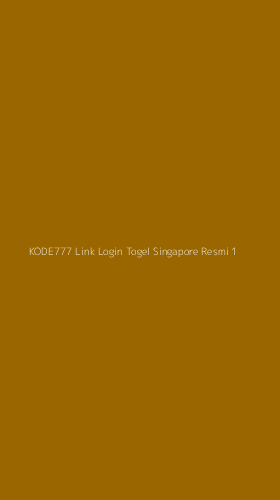 Tampilan Antarmuka Aplikasi Kode777 Link Login Togel Singapore Resmi - 1