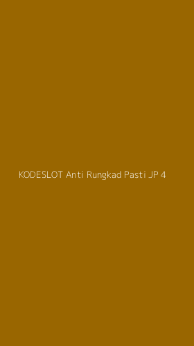 Tampilan Antarmuka Aplikasi Kodeslot Anti Rungkad Pasti Jp - 4