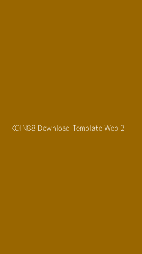 Tampilan Antarmuka Aplikasi Koin88 Download Template Web - 2