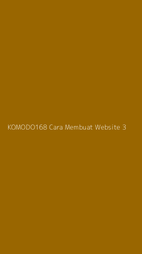 Tampilan Antarmuka Aplikasi Komodo168 Cara Membuat Website - 3