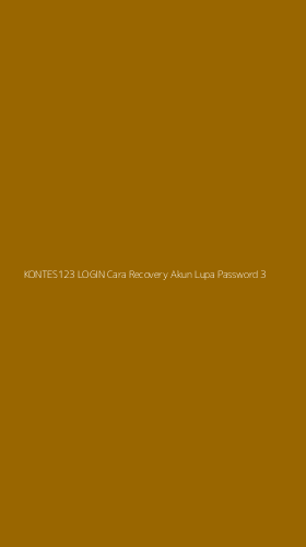 Tampilan Antarmuka Aplikasi Kontes123 Login Cara Recovery Akun Lupa Password - 3