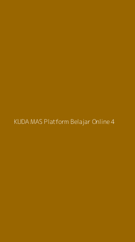 Tampilan Antarmuka Aplikasi Kuda Mas Platform Belajar Online - 4
