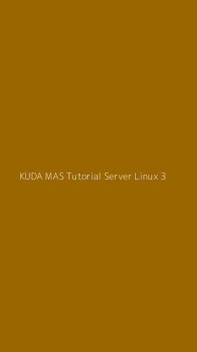 Tampilan Antarmuka Aplikasi Kuda Mas Tutorial Server Linux - 3