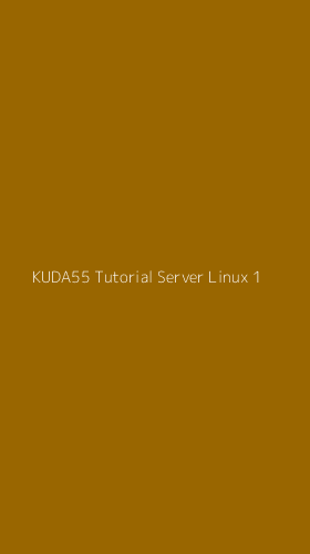 Tampilan Antarmuka Aplikasi Kuda55 Tutorial Server Linux - 1