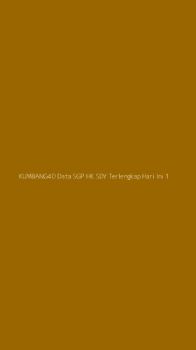 Tampilan Antarmuka Aplikasi Kumbang4d Data Sgp Hk Sdy Terlengkap Hari Ini - 1