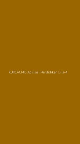 Tampilan Antarmuka Aplikasi Kurcaci4d Aplikasi Pendidikan Lite - 4